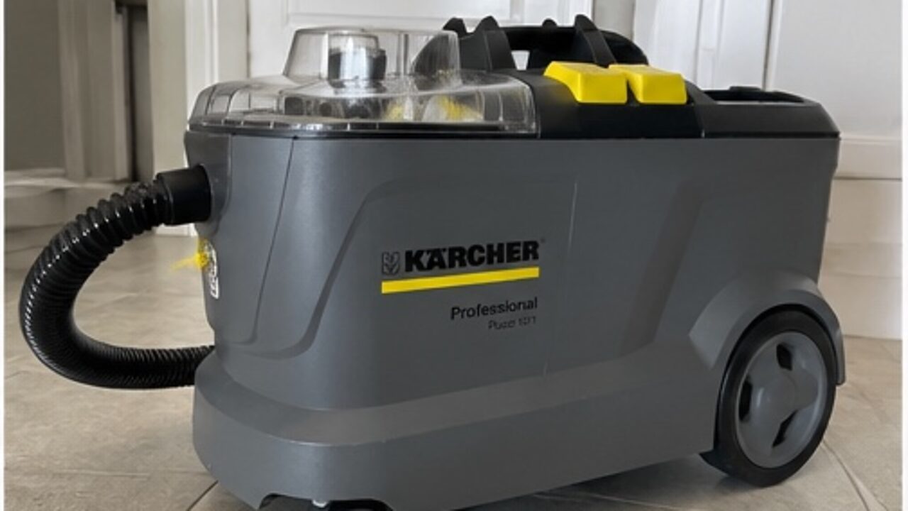 Le Kärcher Puzzi 10/1 prêt à l'emploi